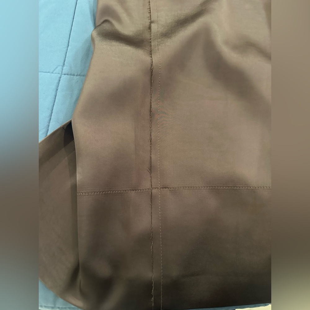 Zara Chocolate Brown Pencil Skirt - Picture 3 of 4